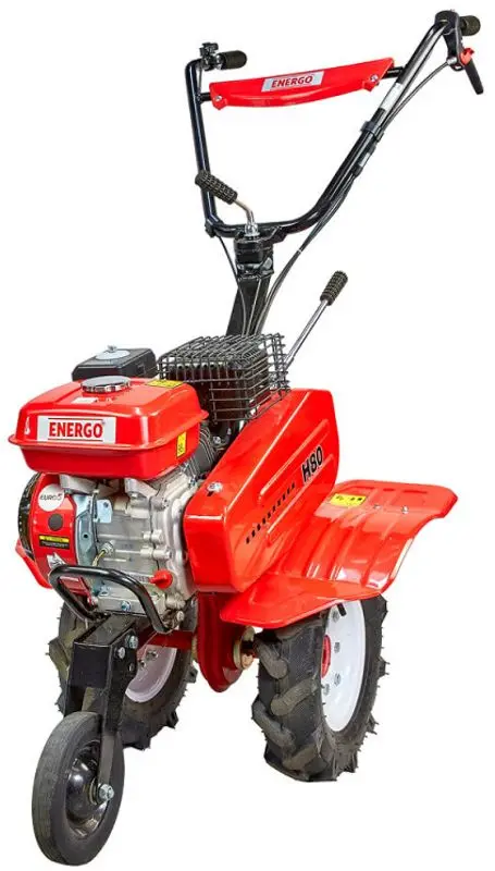 Мотокультиватор + резиновые колеса Energo 7CP H80