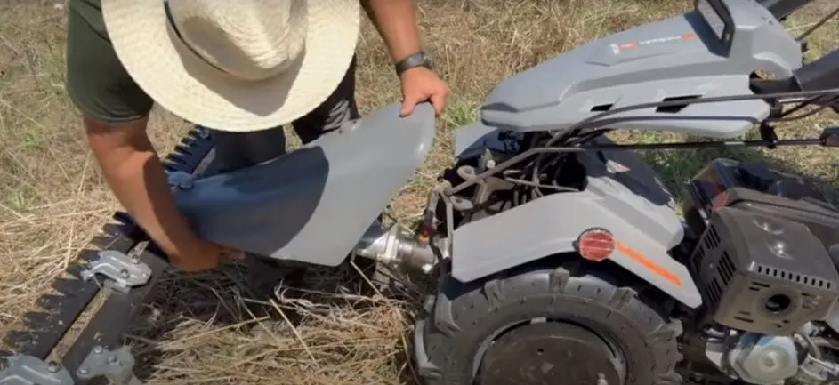 Motocultor Evotools Plus Diesel Kama MTD370 + bara cosire