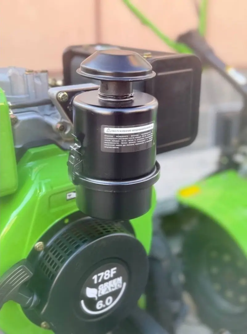 Motocultor Greenland GL6D + freza (Green)