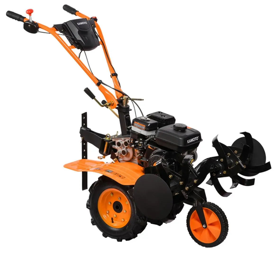Motocultivator Kamoto GC7090 + freza (Black/Orange) - 5