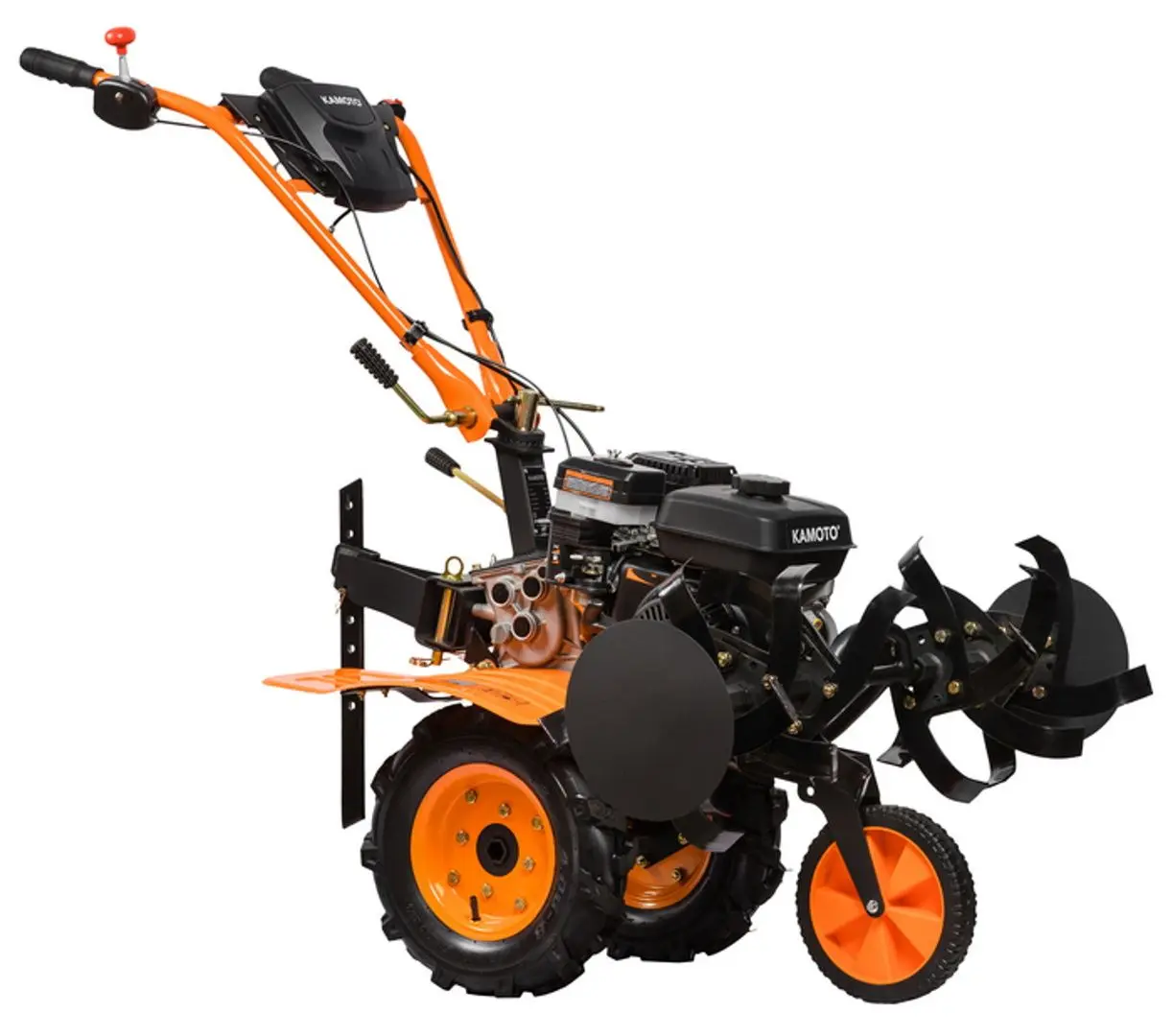 Motocultivator Kamoto GC7090 + freza (Black/Orange) - 6