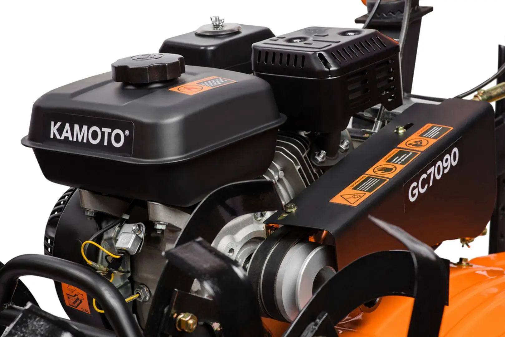 Motocultivator Kamoto GC7090 + freza (Black/Orange) - 10