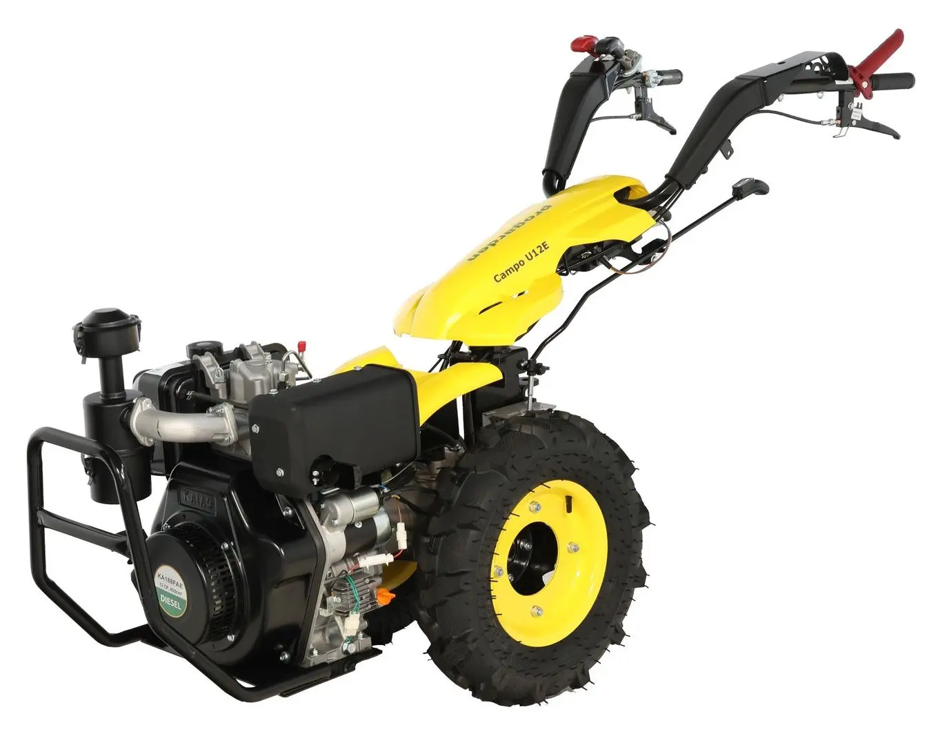 Motocultor Progarden Campo U12E (Yellow/Black)