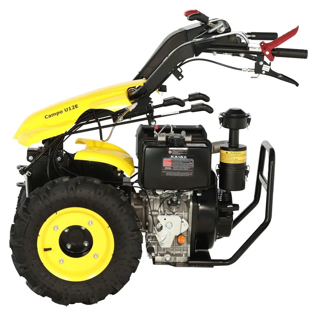 Motocultor Progarden Campo U12E (Yellow/Black)