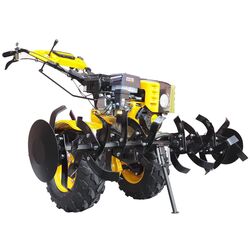 Мотоблок с прицепным оборудованием Progarden Campo 853 + RM500C + Масло х3 (Yellow) Thumb