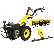 Motocultor Progarden Campo U12E + freza FT90 + bara cosire BC120M