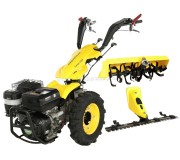 Motocultor Progarden Campo U16E + freza FT90 + bara cosire BC120M