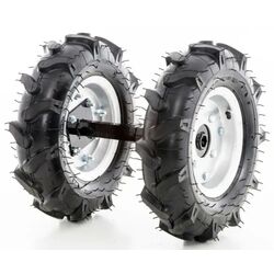 Мотокультиватор Ruris Zimbru 6559 + резиновые колеса + металлические колеса + комплект противовесов (Red) Thumb