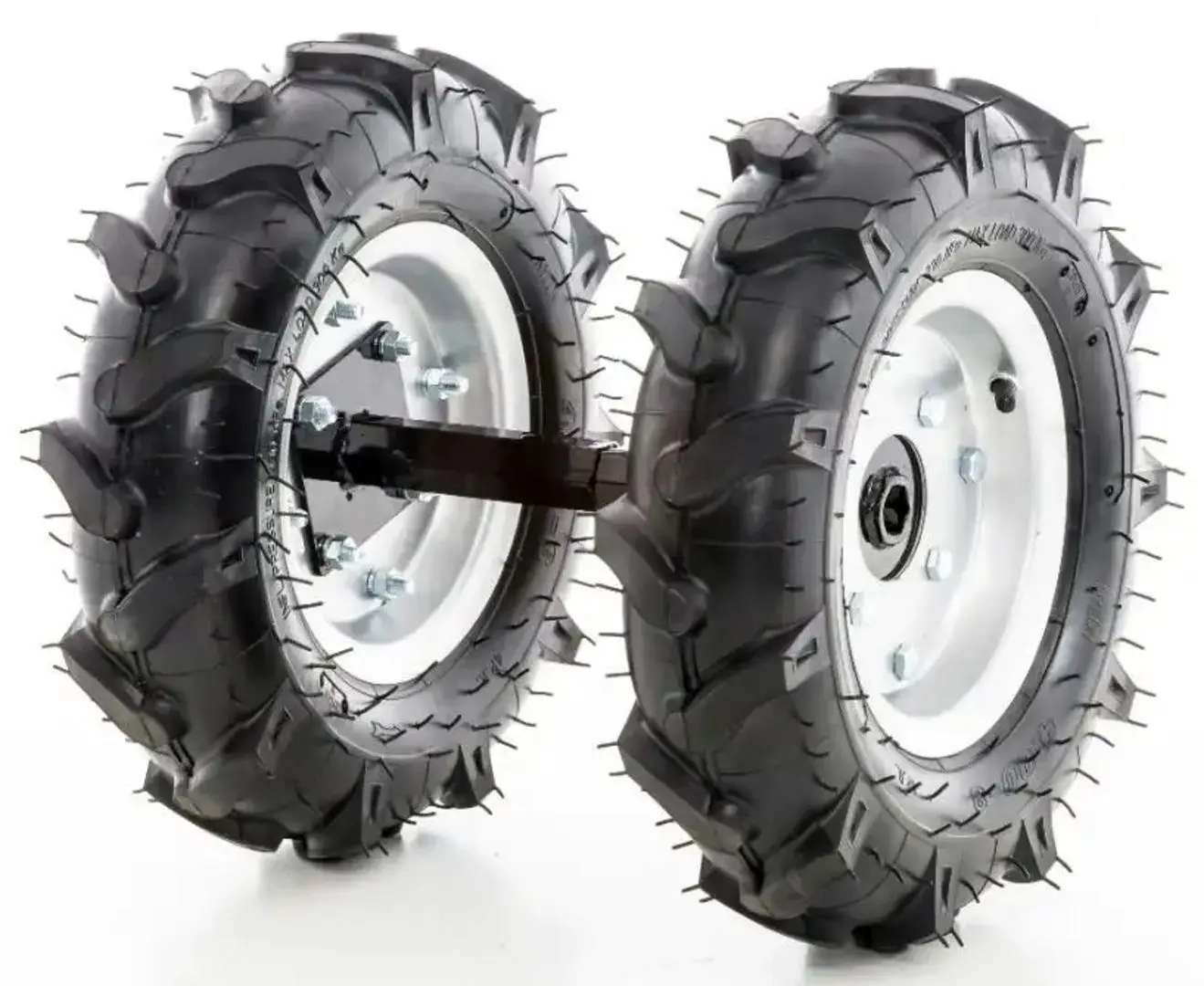 Мотокультиватор Ruris Zimbru 6559 + резиновые колеса + металлические колеса + комплект противовесов (Red)