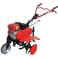 Motosapa Ruris Zimbru + roti cauciucate + rarita reglabila + ulei (Red) Thumb