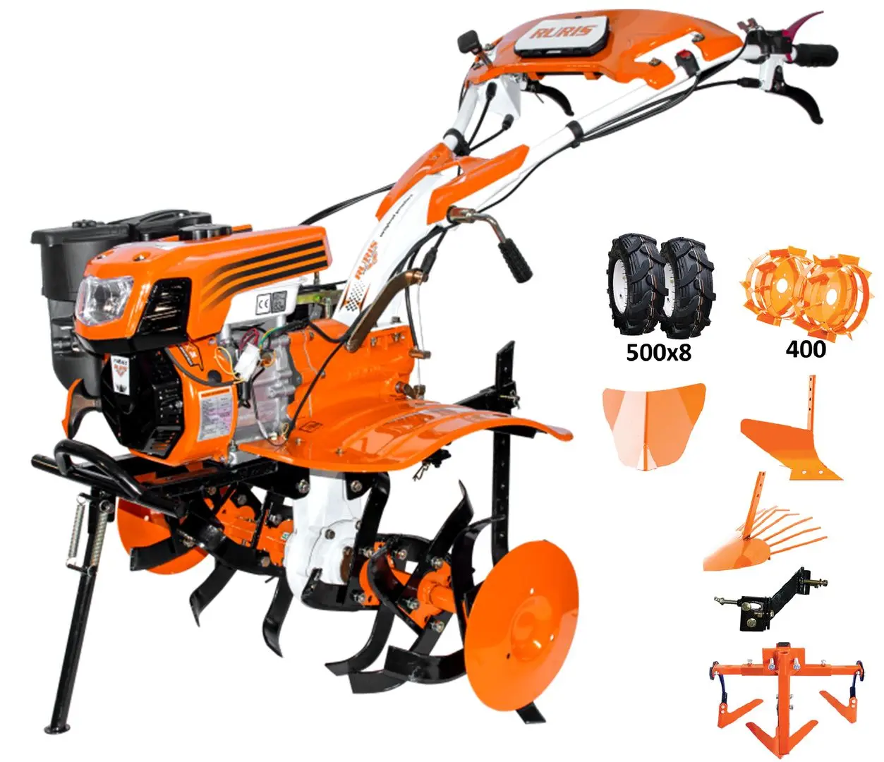 Мотокультиватор с аксессуарами Ruris 732ACC