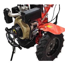 Мотоблок Technoworker 135 DE + фреза (Red) Thumb