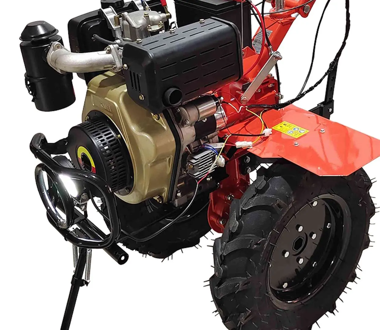 Мотоблок Technoworker 135 DE + фреза (Red)