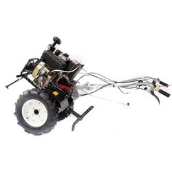 Мотокультиватор Technoworker 135 DE 186FE + фреза (Black) Thumb