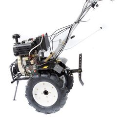 Мотокультиватор Technoworker 135 DE 186FE + фреза (Black) Thumb