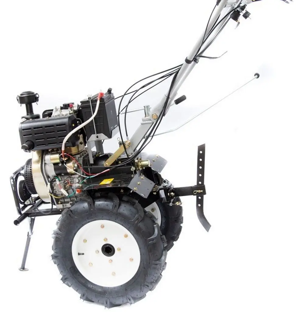 Мотокультиватор Technoworker 135 DE 186FE + фреза (Black) - 4