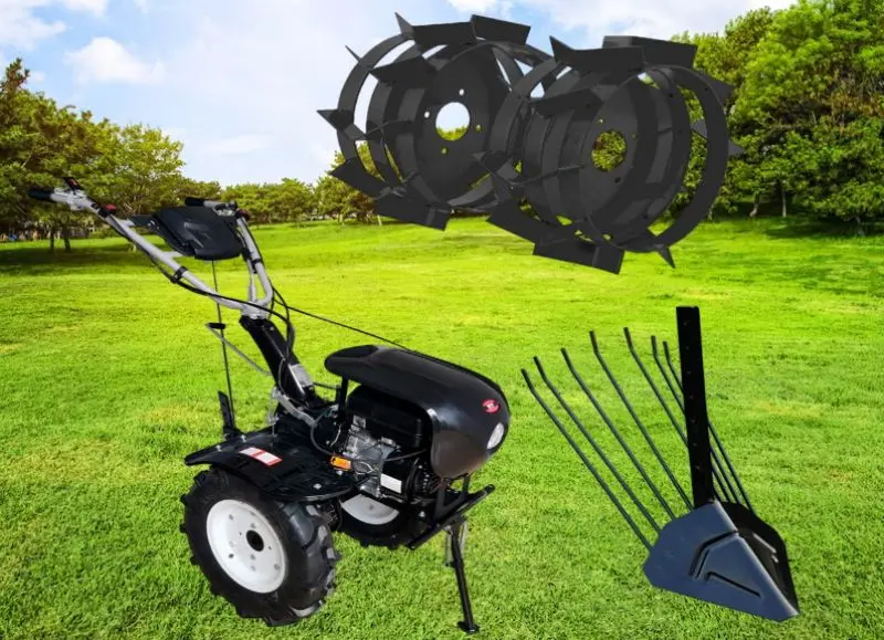 Мотокультиватор Technoworker HB 700 RS PRO SET/RSR.1.3-PRO