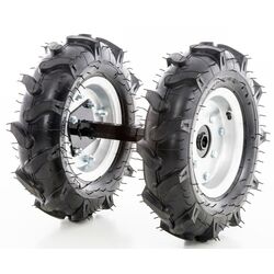 Мотокультиватор с прицепным оборудованием Zimbru 6559 + RURIS 450 + резиновые колеса 4.00-8 + металлические колеса 350 + комплект противовесов 10 кг Thumb