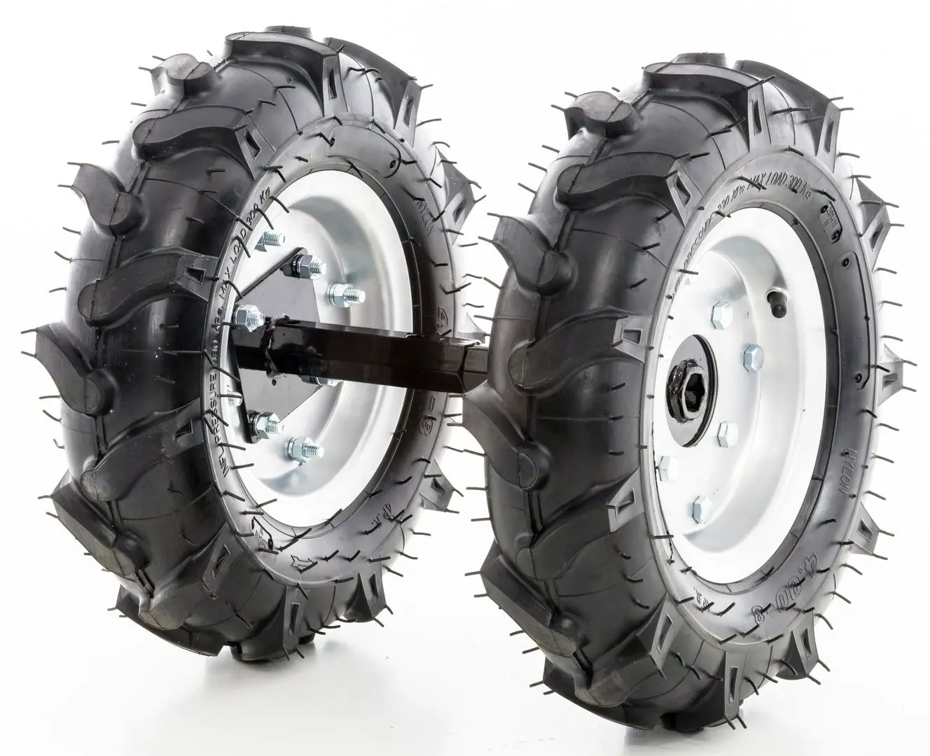 Мотокультиватор с прицепным оборудованием Zimbru 6559 + RURIS 450 + резиновые колеса 4.00-8 + металлические колеса 350 + комплект противовесов 10 кг - 5