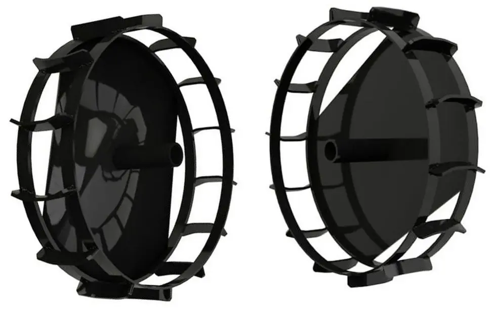 Roti metalice pentru motocultor Hecht 8001004 (Black) - 2
