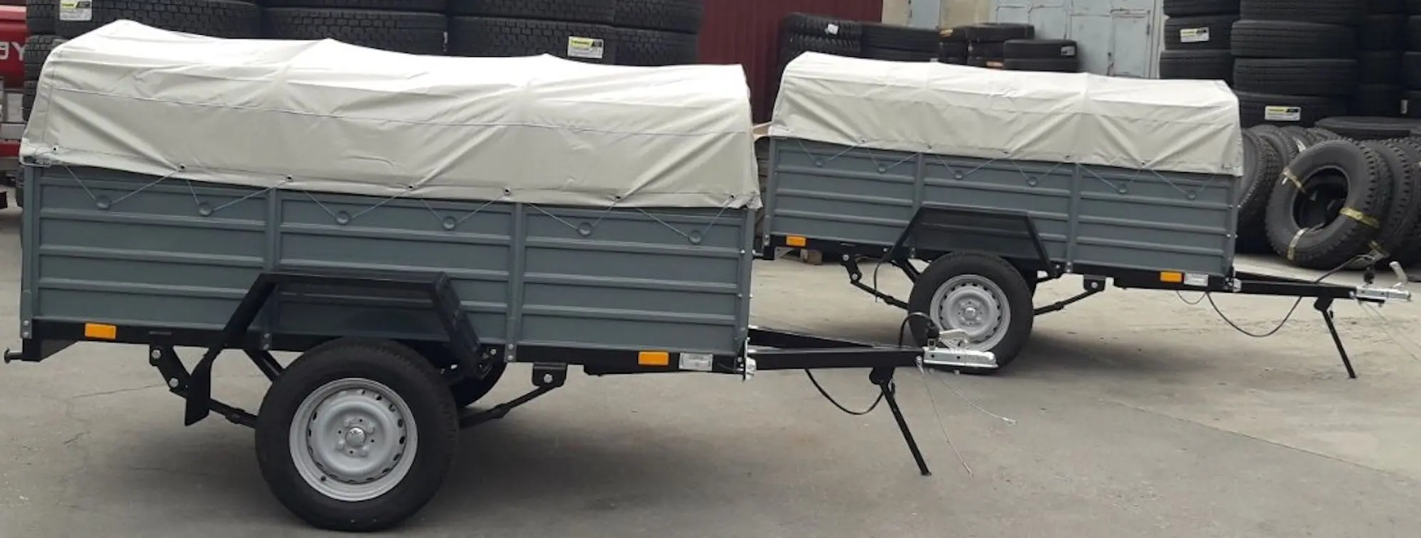 Прицеп Korida 2.15x1.30 (Grey) - 3