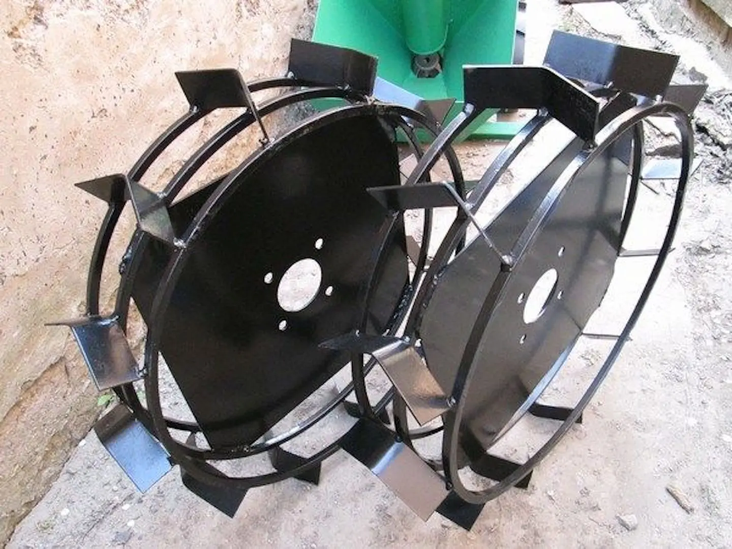 Металлические колеса для мотокультиватора 3.5-6 (Black)