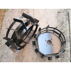 Металлические колеса для мотокультиватора 3.5-6 (Black) Thumb