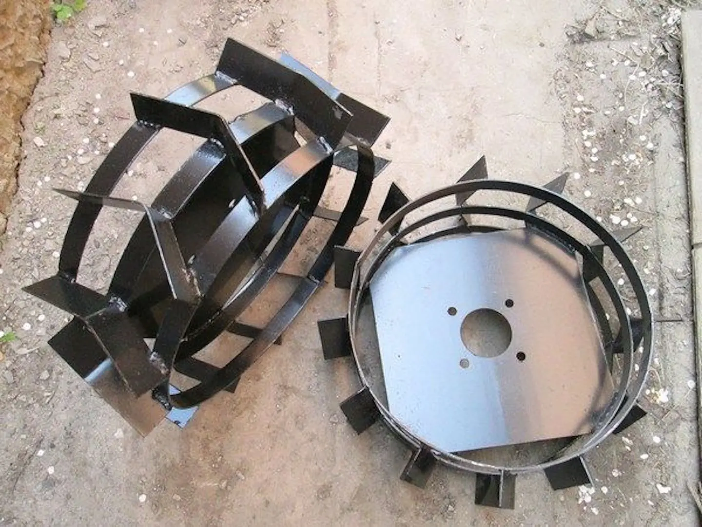 Металлические колеса для мотокультиватора 3.5-6 (Black)