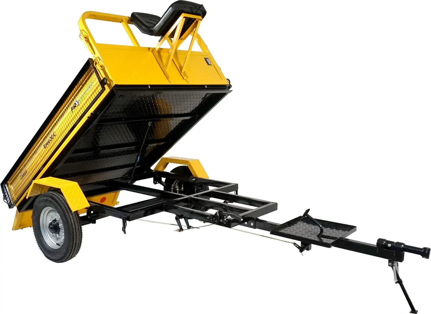 Remorca ProGarden Campo RM600C + EASYT32M (Yellow) - 5