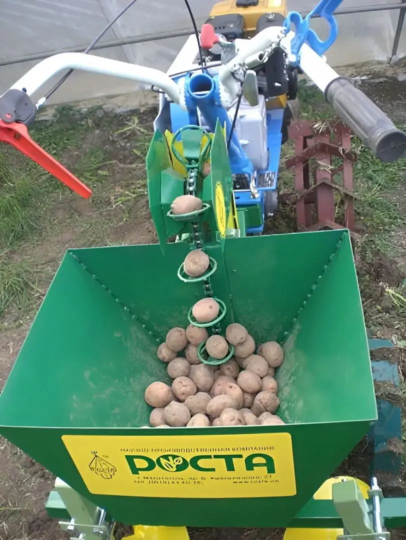 Картофелесажалка мотоблочная Rosta КСМ-1