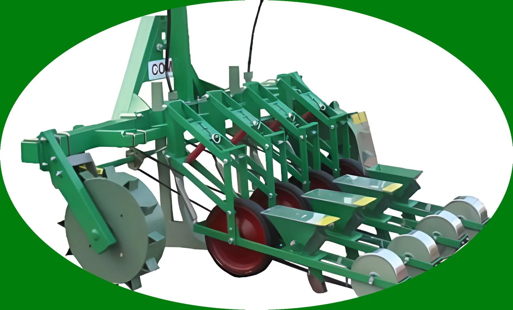 Semanator de legume tractat de tractor Rosta СОТ-4/1 ЩВА96/6 РТ2