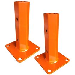 Set flanse cu manicot Ruris REV2 (Orange)