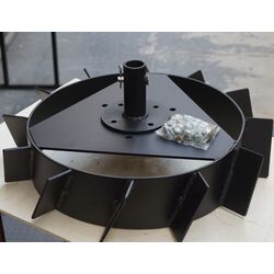 Roti metalice pentru motocultor Texas Vision 700 500mm (Black) Thumb