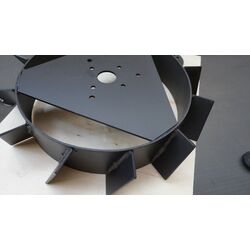 Roti metalice pentru motocultor Texas Vision 700 500mm (Black) Thumb