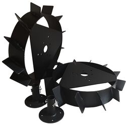 Roti metalice pentru motocultor Texas Vision 700 500mm (Black)