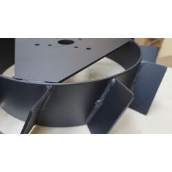 Roti metalice pentru motocultor Texas Vision 700 500mm (Black) Thumb