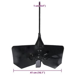 Плуг для мотокультиватора VidaXL 146267 Thumb