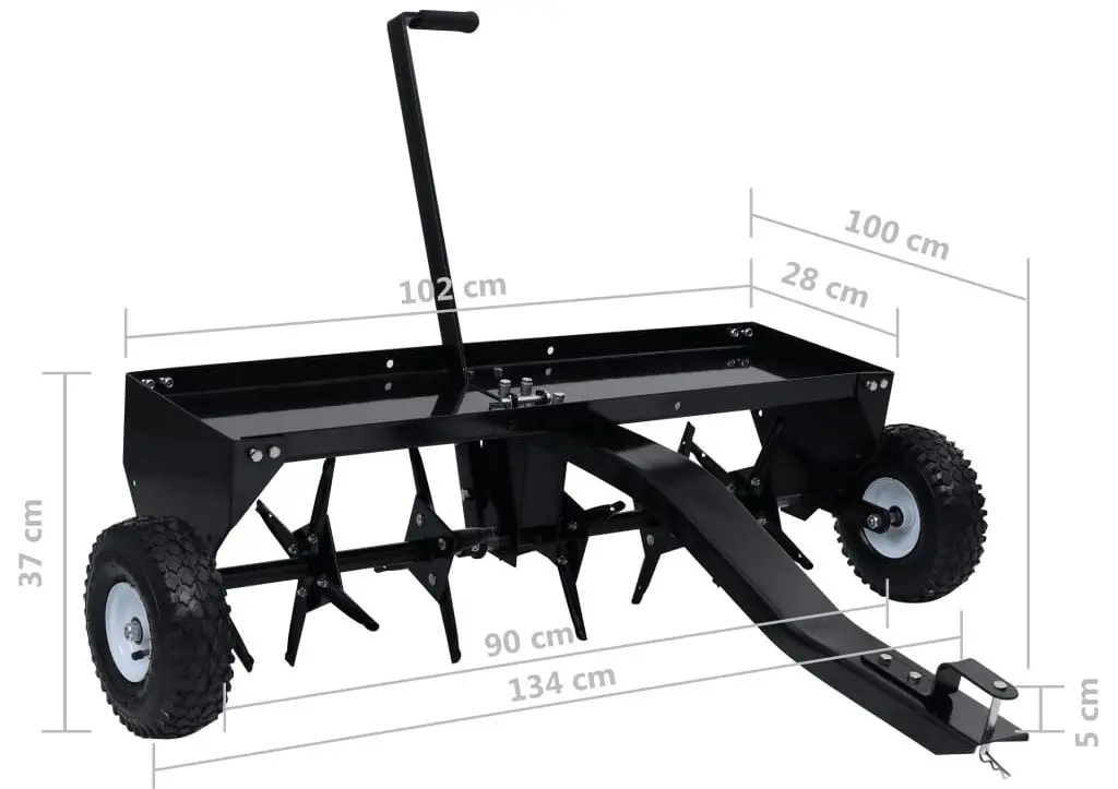 Grebla scarificatoare VidaXL 147892
