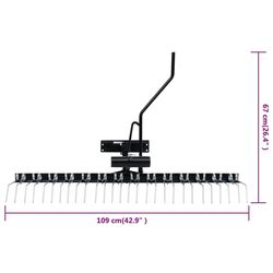 Скарификатор VidaXL 154454 Thumb