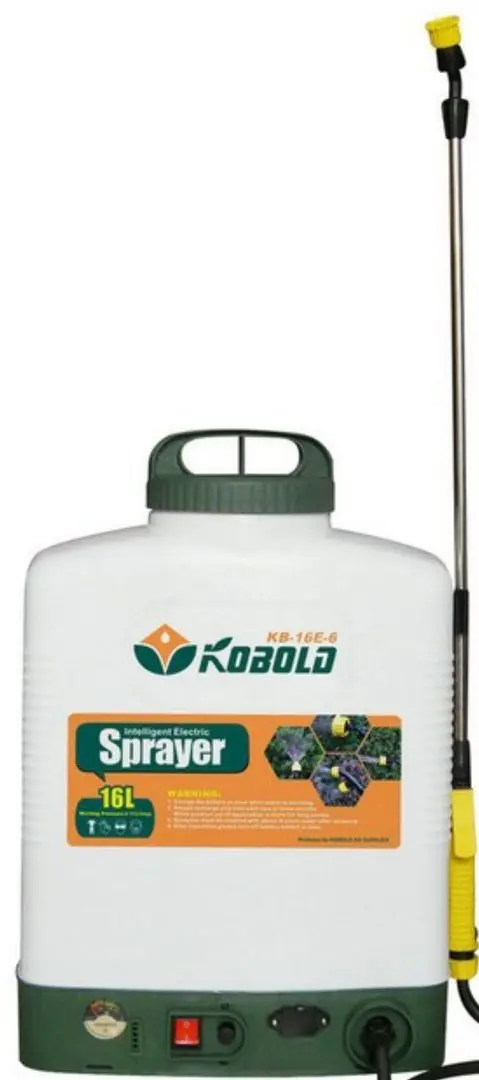 Опрыскиватель аккумуляторный Kobold KB-16E-6 16L (White/Green)