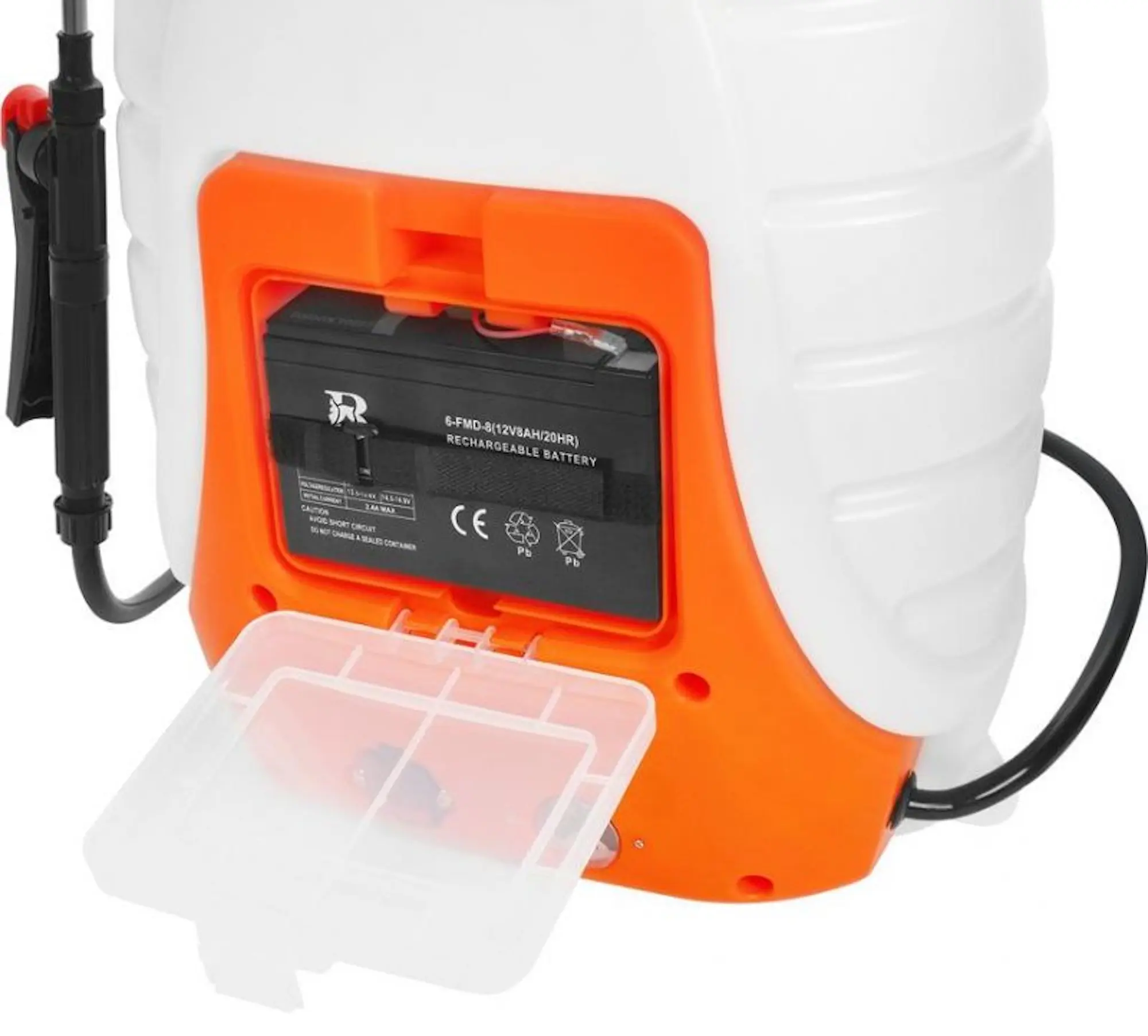 Pulverizator cu acumulator Kraft&Dele KD2031 (White/Orange)