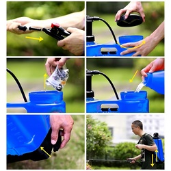 Pulverizator manual MultiGarden RS-K16C (Blue) Thumb