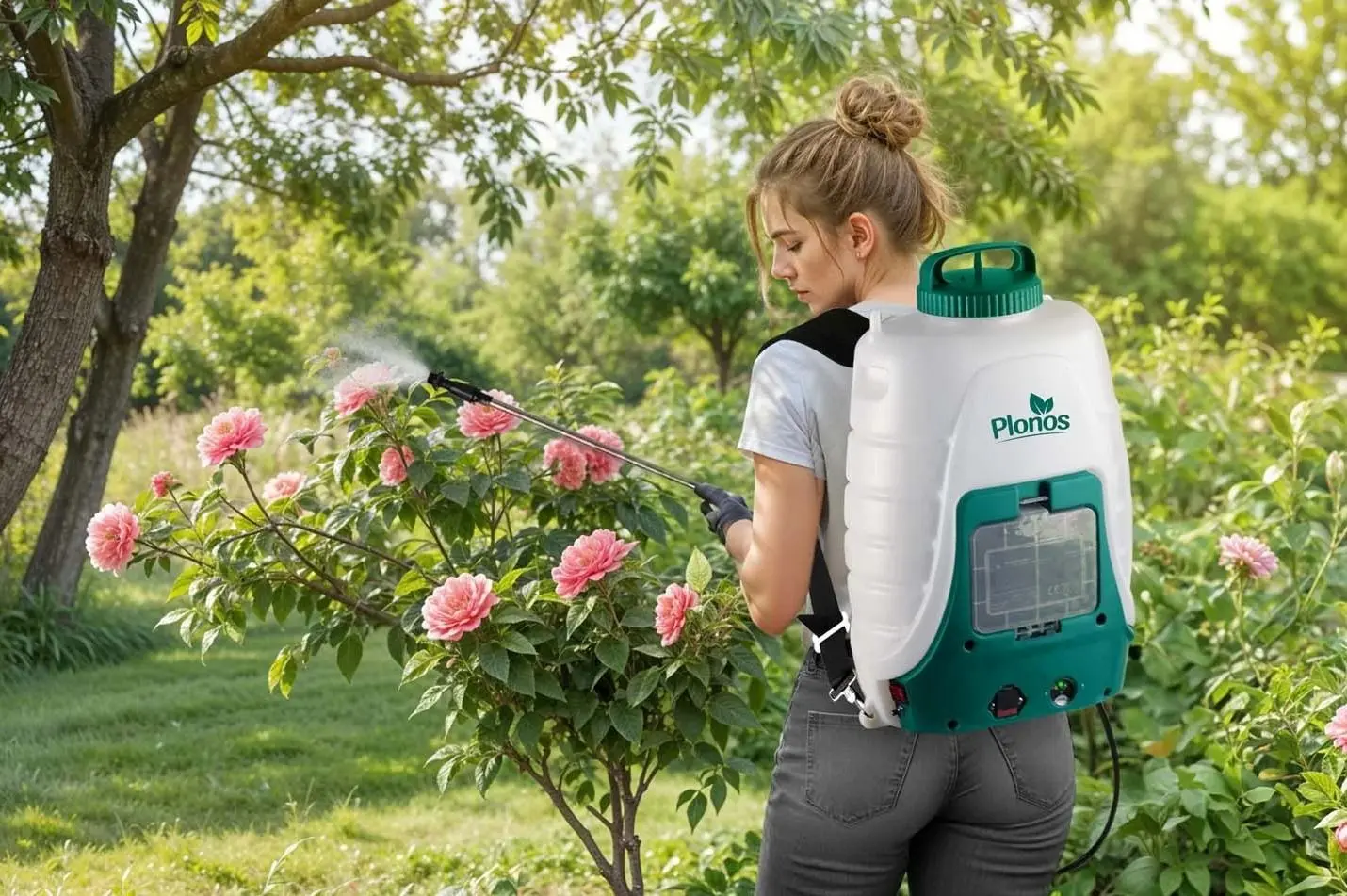 Pulverizator cu acumulator Plonos PL-600 460000 (White/Green)