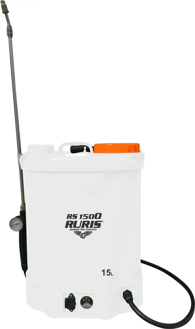 Pulverizator cu acumulator Ruris RS 1500 15L (White)