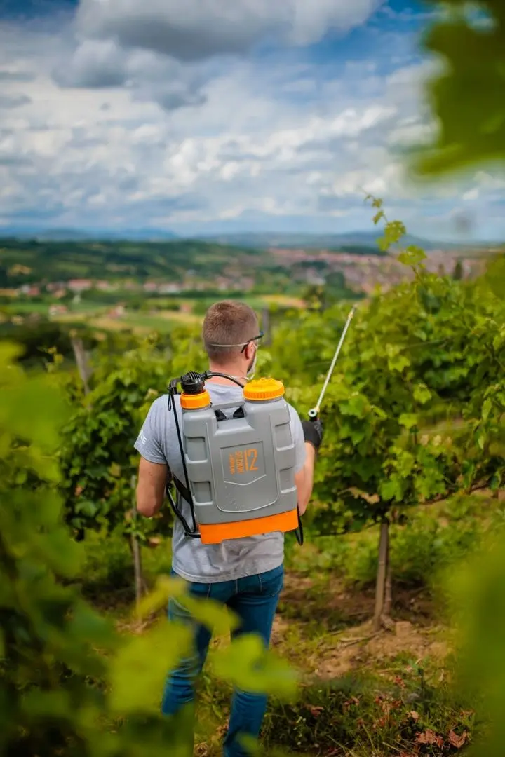 Pulverizator manual Villager Hortus 12L (Grey/Orange) - 3