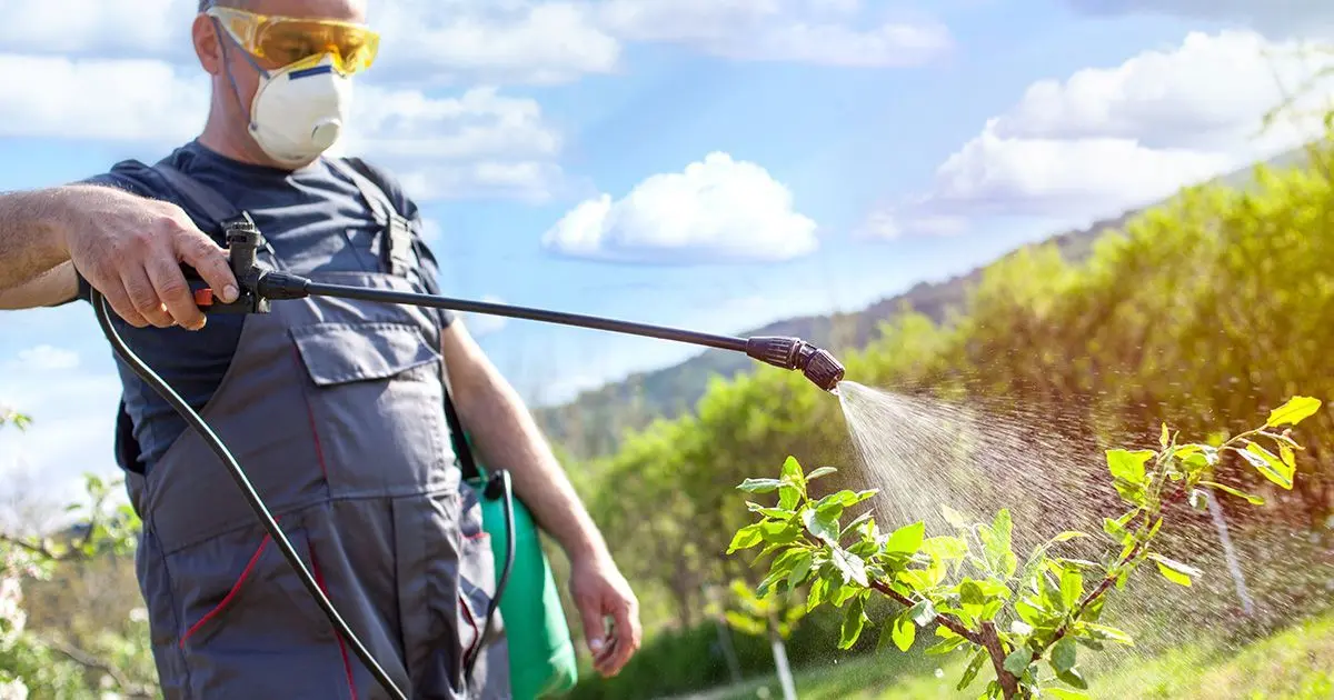 Опрыскиватель ручной Villager Hortus (Grey/Orange) - 3