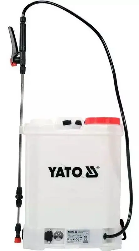 Pulverizator cu acumulator si panou solar Yato YT-86220 (White/Black)