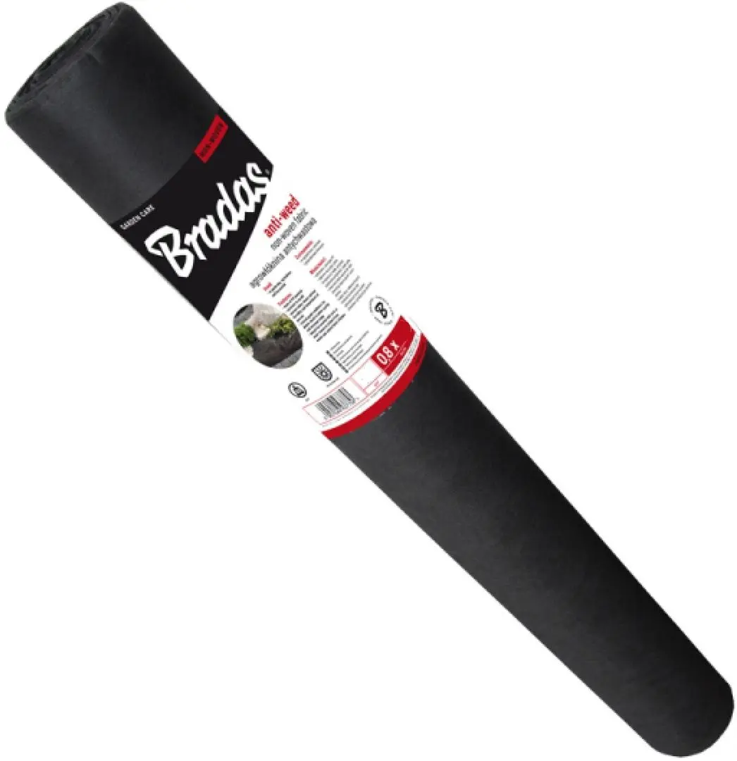 Agrofibra Bradas AWB8008050 0.8x50m (Black)