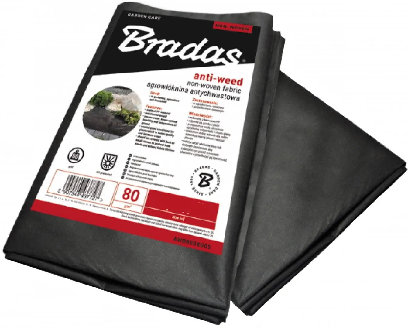 Агроволокно Bradas AWB8010010 1x10m (Black)