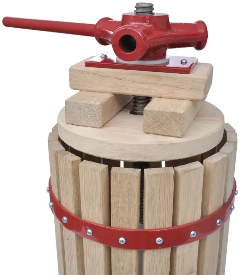 Ручной пресс VidaXL 142791 6l (Wood) - 2